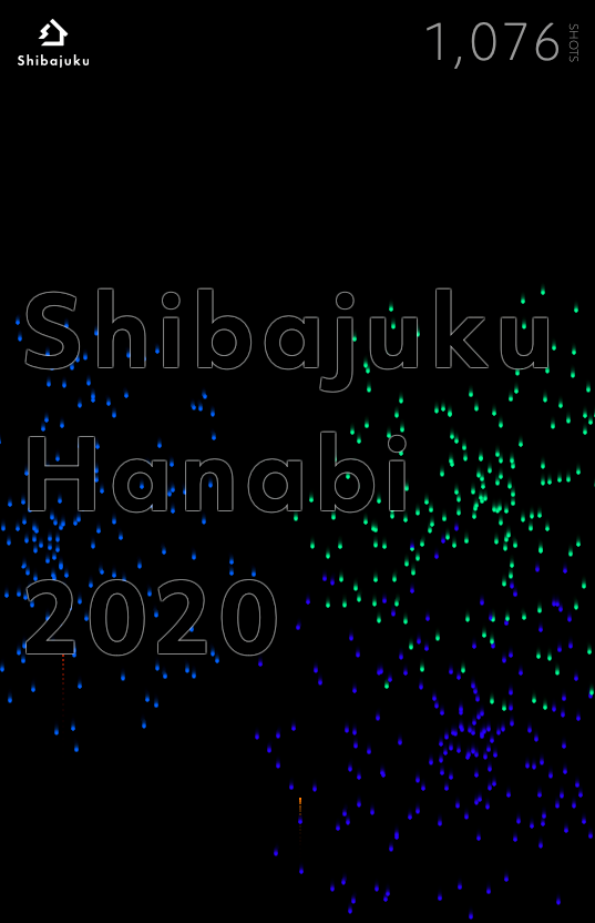 シバジュクのサロンメンバーが2020年に作成した花火サイトです。